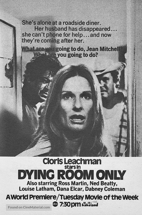 Dying Room Only - Movie Poster