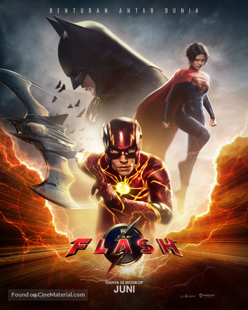 The Flash - Indonesian Movie Poster