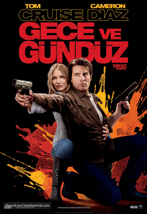 Knight and Day - Turkish Movie Poster