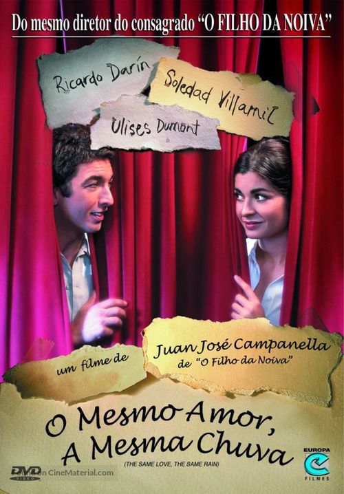 Mismo amor, la misma lluvia, El - Brazilian Movie Cover