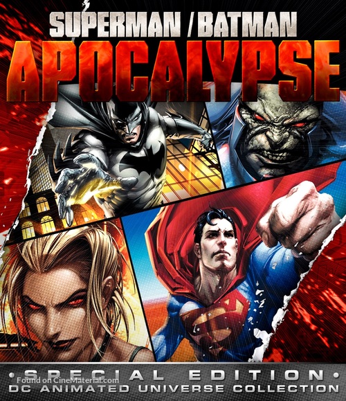 Superman/Batman: Apocalypse - Blu-Ray movie cover