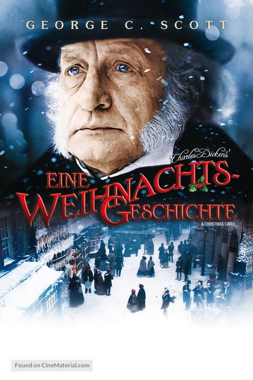 A Christmas Carol - German DVD movie cover