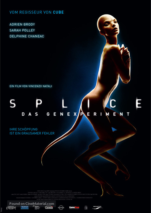 Splice - German Movie Poster