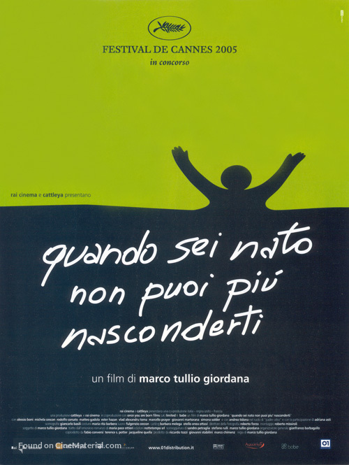 Quando sei nato non puoi pi&ugrave; nasconderti - Italian Movie Poster