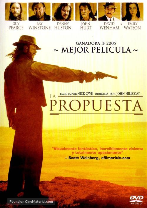 The Proposition - Spanish Movie Cover