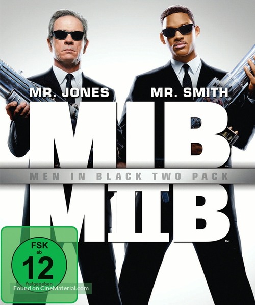 Men in Black - German Blu-Ray movie cover