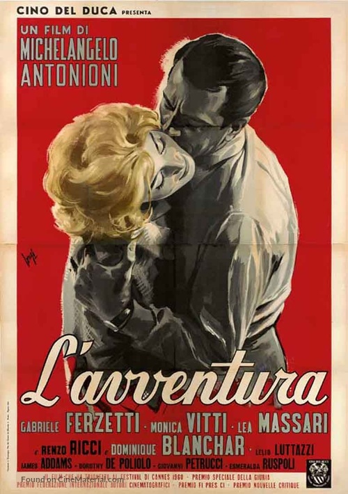 L&#039;avventura - Italian Movie Poster