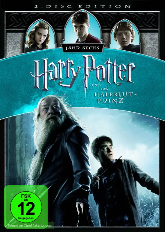 Harry Potter and the Half-Blood Prince - German DVD movie cover