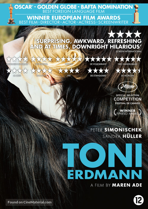 Toni Erdmann - Dutch DVD movie cover