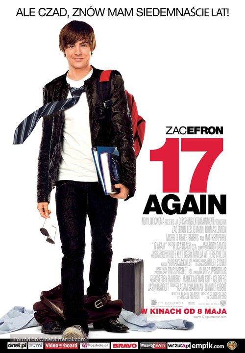 17 Again - Polish Movie Poster