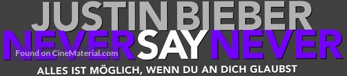 Justin Bieber: Never Say Never - Swiss Logo