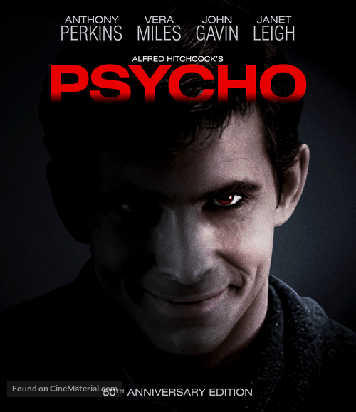 Psycho - Blu-Ray movie cover