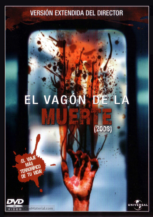 The Midnight Meat Train - Spanish DVD movie cover