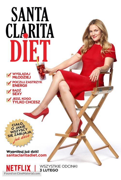 &quot;Santa Clarita Diet&quot; - Polish Movie Poster