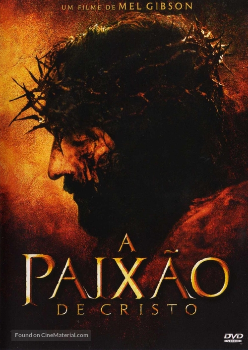 The Passion of the Christ - Brazilian DVD movie cover