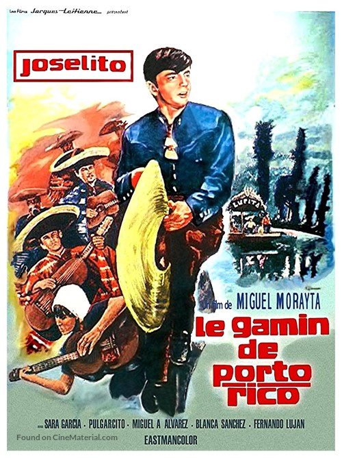 Joselito vagabundo - French Movie Poster