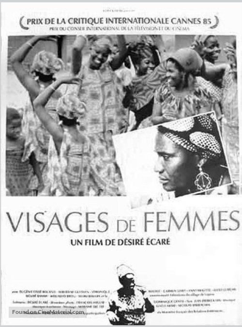 Visages de femmes - French Movie Poster