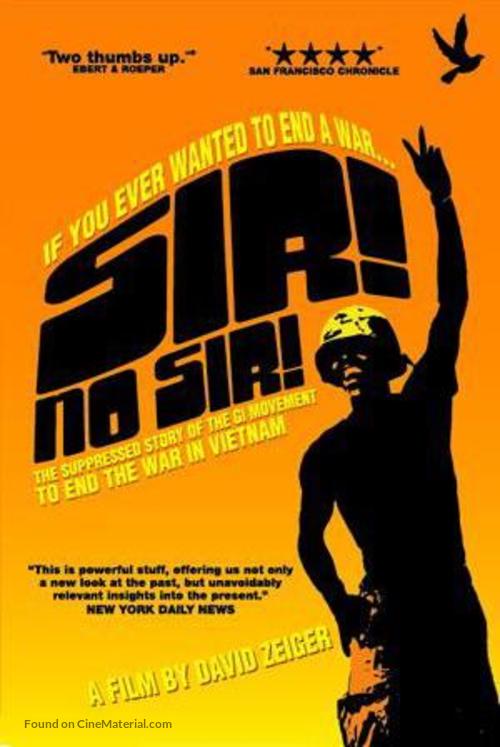 Sir! No Sir! - DVD movie cover
