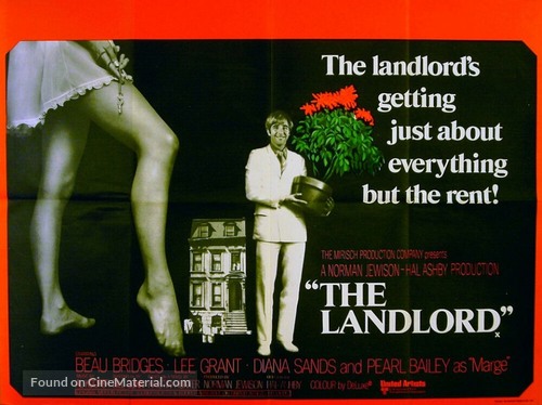 The Landlord - British Movie Poster