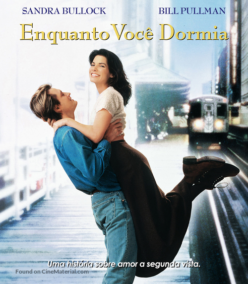 While You Were Sleeping - Brazilian Blu-Ray movie cover