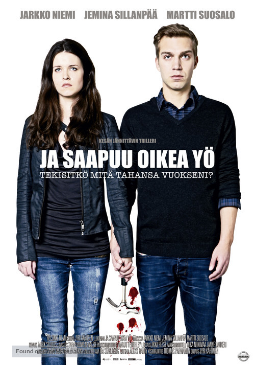 Ja saapuu oikea y&ouml; - Finnish Movie Poster