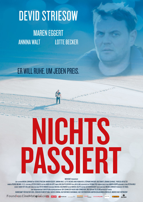 Nichts passiert - German Movie Poster