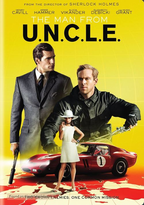 The Man from U.N.C.L.E. - DVD movie cover