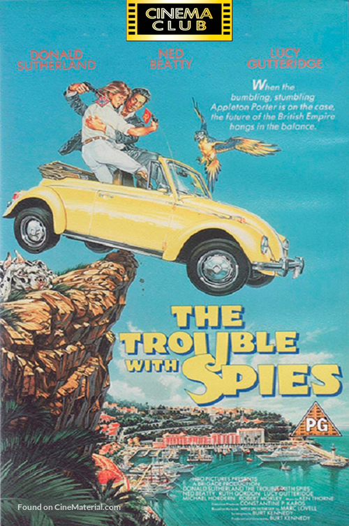 The Trouble with Spies - British VHS movie cover