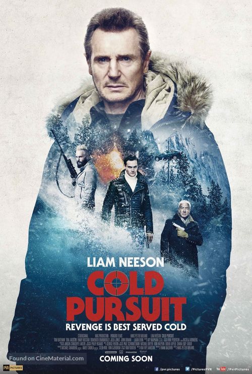 Cold Pursuit - Indian Movie Poster