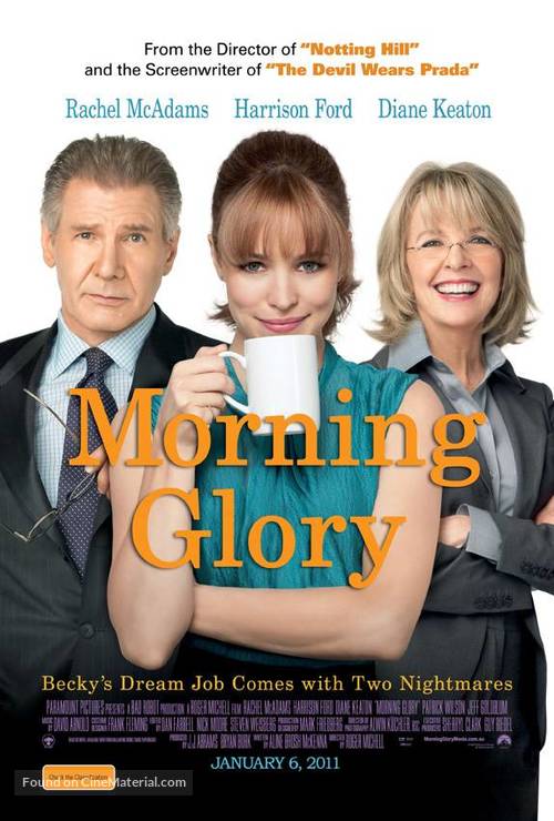 Morning Glory - Australian Movie Poster