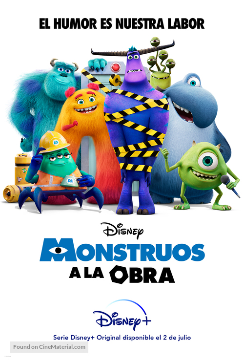 &quot;Monsters at Work&quot; - Mexican Movie Poster