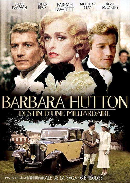 Poor Little Rich Girl: The Barbara Hutton Story - French DVD movie cover