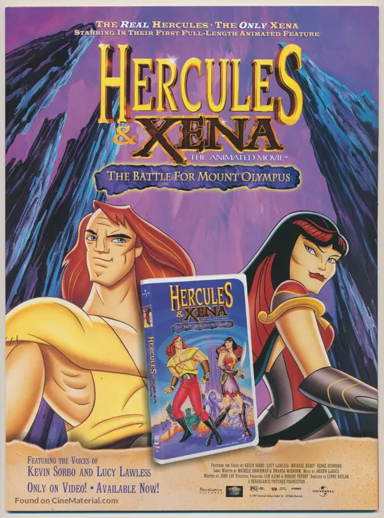 Mount Olympus Hercules And Xena