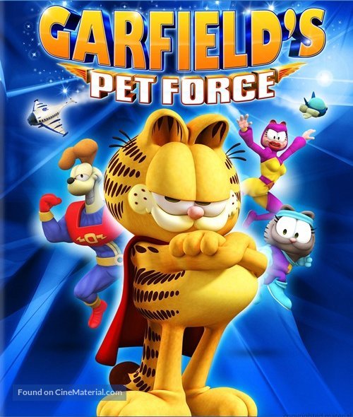 Garfield&#039;s Pet Force - Blu-Ray movie cover