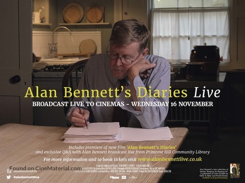 Alan Bennett&#039;s Diaries - British Movie Poster