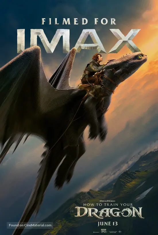 How to Train Your Dragon (2025) movie poster