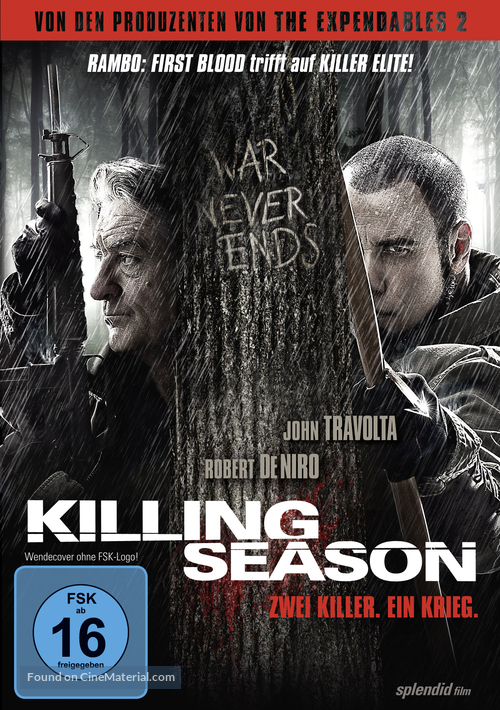 Killing Season - German DVD movie cover
