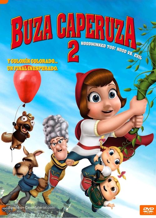 Hoodwinked Too! Hood VS. Evil - Mexican DVD movie cover