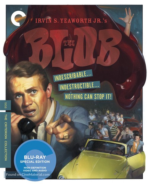 The Blob - Blu-Ray movie cover
