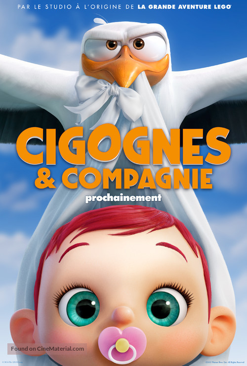 Storks - French Movie Poster