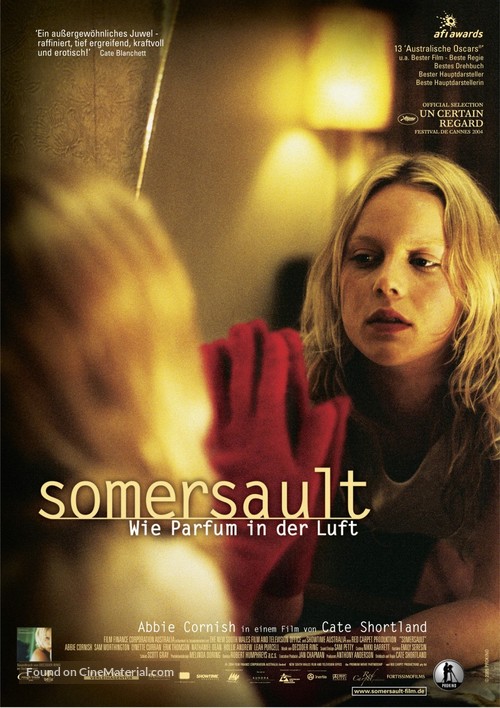 Somersault - German Movie Poster