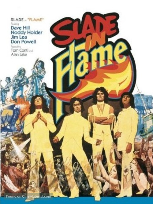 Flame - British Movie Poster