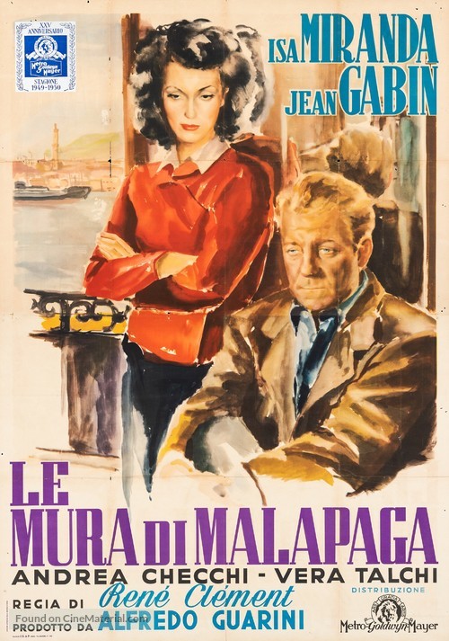 Mura di Malapaga, Le - Italian Movie Poster