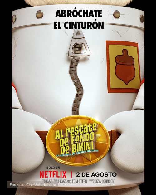 Saving Bikini Bottom: The Sandy Cheeks Movie - Spanish Movie Poster