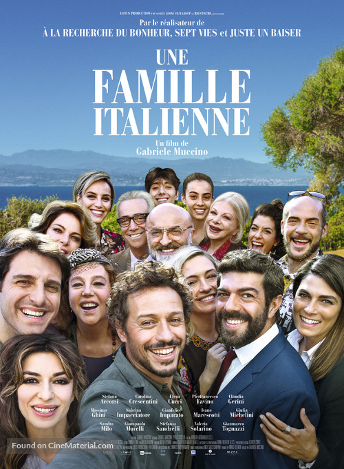 A casa tutti bene - French Movie Poster