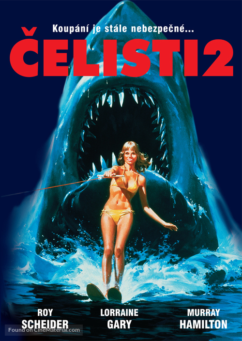 Jaws 2 - Czech DVD movie cover