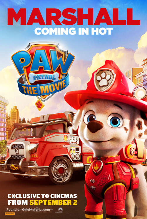 Paw Patrol: The Movie - Australian Movie Poster