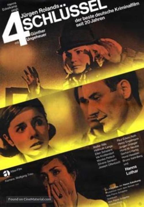 4 Schl&uuml;ssel - German Movie Poster