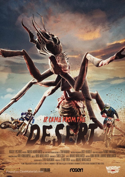 It Came from the Desert - Finnish Movie Poster