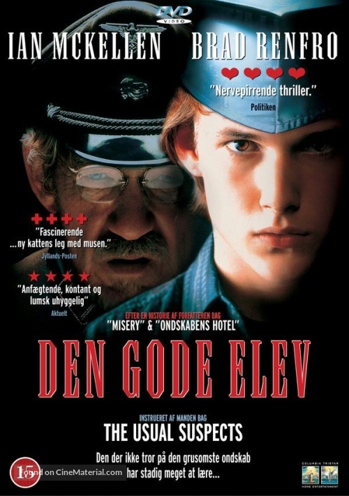 Apt Pupil - Danish Movie Cover